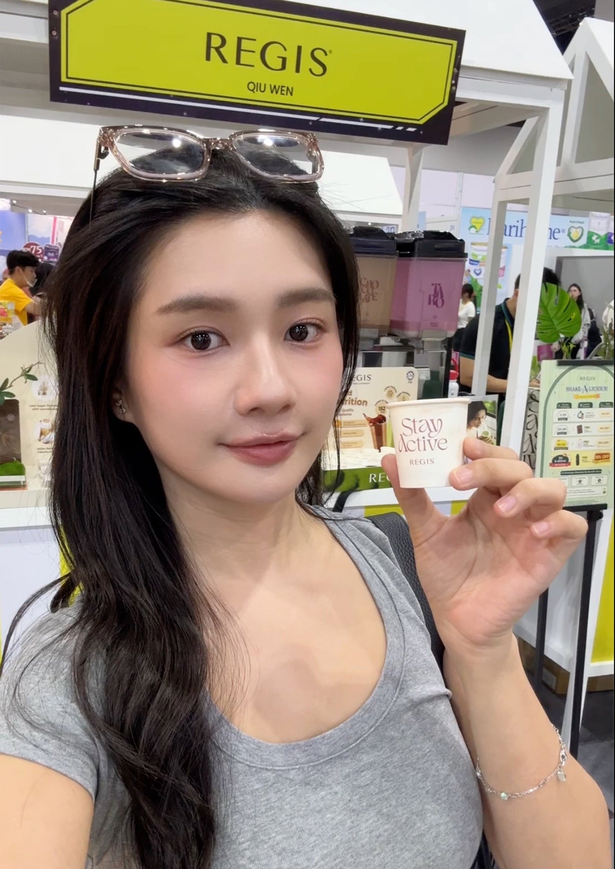 REGIS and Qiuwen at Baby Expo Malaysia
