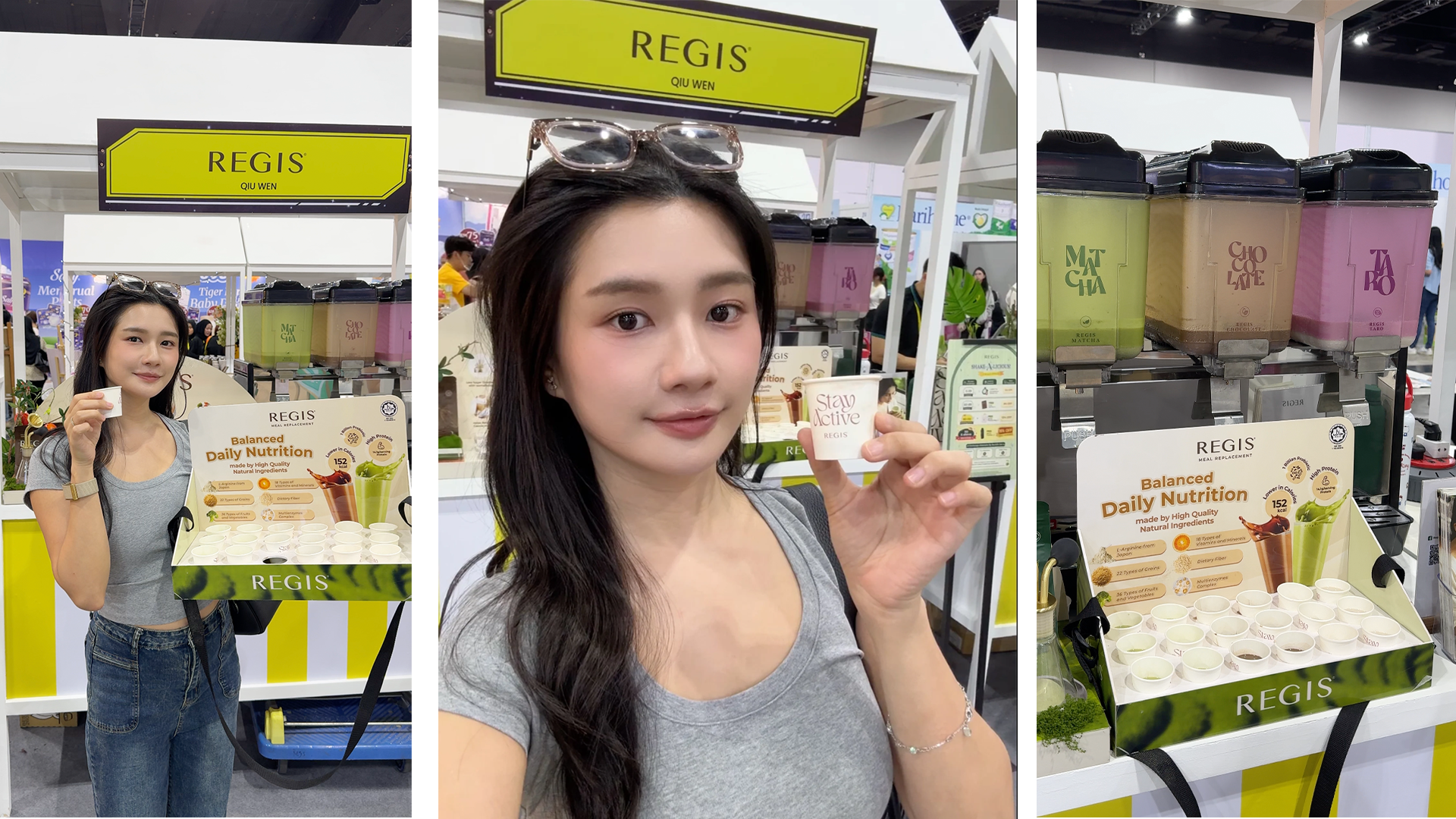 REGIS and Qiuwen at Baby Expo Malaysia