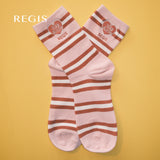 REGIS Limited Edition Stay Active Pink Stripes Socks