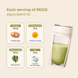 REGIS Nutritional Meal Replacement Shake Matcha 400g | Low Sugar | Low Calorie | Halal | High Protein | Diet Meal